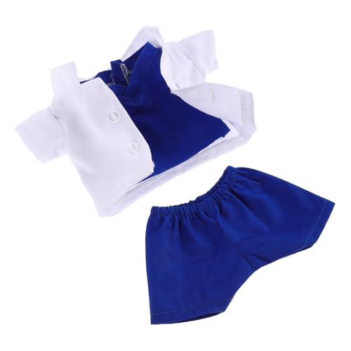 FRCOLOR 3 Stück Plüschtiere Kleidung Arztkostüm Teilig Kuscheltier Outfit Weiche Stofftier Bekleidung für Puppen Niedliches Bären Design für Puppen und Kuscheltiere von FRCOLOR