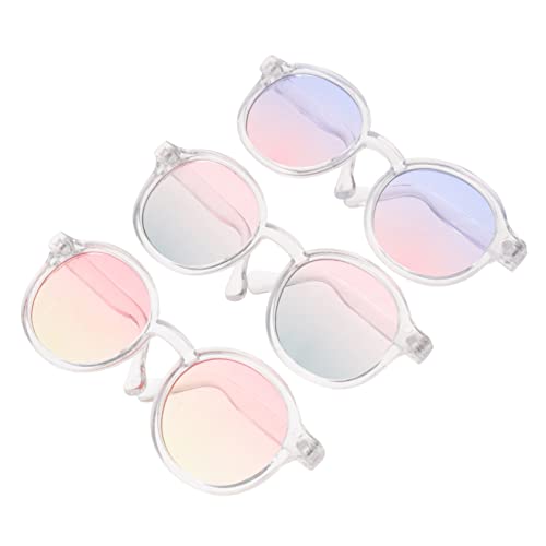 FRCOLOR 3 Stück Puppenbrillen Stilvolle Sonnenbrillen für Puppen Zubehör für Puppenkostüme in Gelb und Grün Accessoires für Rollenspiele und Kreative Spielideen FRCOLOR 3 Stück Puppenbrillen Stilvolle Sonnenbrillen für Puppen Zubehör für Puppenkostüme in Gelb und Grün Accessoires für Rollenspiele und Kreative Spielideen von FRCOLOR