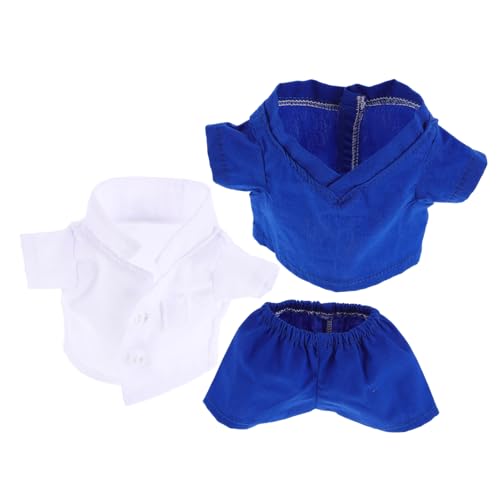 FRCOLOR 3 Stück Puppenkleidung Arzt Kostüm Teilig Weiche Dunkelblaue Kleidung für Kuscheltier Bären Plüschtiere Bequeme Passgenaue Verkleidung für Puppen FRCOLOR 3 Stück Puppenkleidung Arzt Kostüm Teilig Weiche Dunkelblaue Kleidung für Kuscheltier Bären Plüschtiere Bequeme Passgenaue Verkleidung für Puppen von FRCOLOR