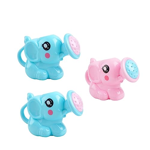 FRCOLOR 3 Stück Teiliges Badespielzeug Niedlicher Elefant Gießkanne mit Sprühfunktion für Spaß Beim Baden Geeignet für Kleinkinder und Junge Mädchen für Badewanne Pool und Strand FRCOLOR 3 Stück Teiliges Badespielzeug Niedlicher Elefant Gießkanne mit Sprühfunktion für Spaß Beim Baden Geeignet für Kleinkinder und Junge Mädchen für Badewanne Pool und Strand von FRCOLOR