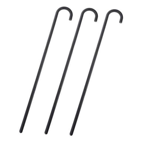 FRCOLOR 3 Stück Teiliges Cosplay Zauberstab für Halloween Gehhilfe Leichte und Tragbare Krücke für Kostümpartys und Auftritte Schwarz FRCOLOR 3 Stück Teiliges Cosplay Zauberstab für Halloween Gehhilfe Leichte und Tragbare Krücke für Kostümpartys und Auftritte Schwarz von FRCOLOR