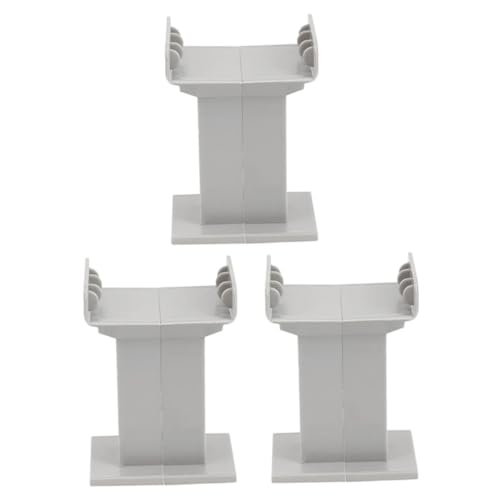 FRCOLOR 3 Stück Teiliges Eisenbahnbrücke Stütze aus Robustem Kunststoff Sicher für Geeignet für Modellbahn Layouts und Indoor Sowie Outdoor Spielbereiche FRCOLOR 3 Stück Teiliges Eisenbahnbrücke Stütze aus Robustem Kunststoff Sicher für Geeignet für Modellbahn Layouts und Indoor Sowie Outdoor Spielbereiche von FRCOLOR