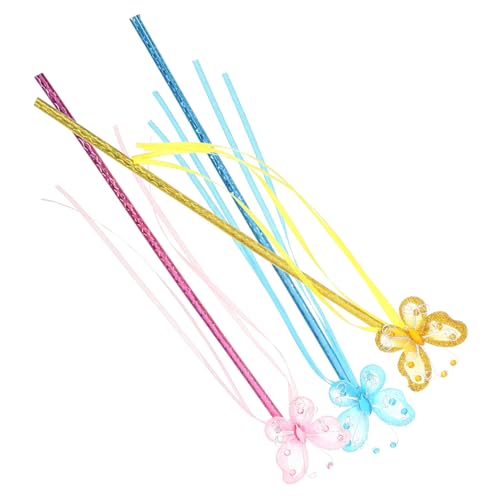 FRCOLOR 3 Stück Teiliges Feenstab für Dekorativer Zauberstab für Bühnenaufführungen Partys Zitronengelb Pfauenblau für Halloween Rollenspiele Geburtstagsfeiern FRCOLOR 3 Stück Teiliges Feenstab für Dekorativer Zauberstab für Bühnenaufführungen Partys Zitronengelb Pfauenblau für Halloween Rollenspiele Geburtstagsfeiern von FRCOLOR