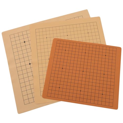 FRCOLOR 3 Stück Teiliges Go Schachbrett Tragbares PU Go Schachbrett für Leicht für Reisen Außeneinsätze FRCOLOR 3 Stück Teiliges Go Schachbrett Tragbares PU Go Schachbrett für Leicht für Reisen Außeneinsätze von FRCOLOR
