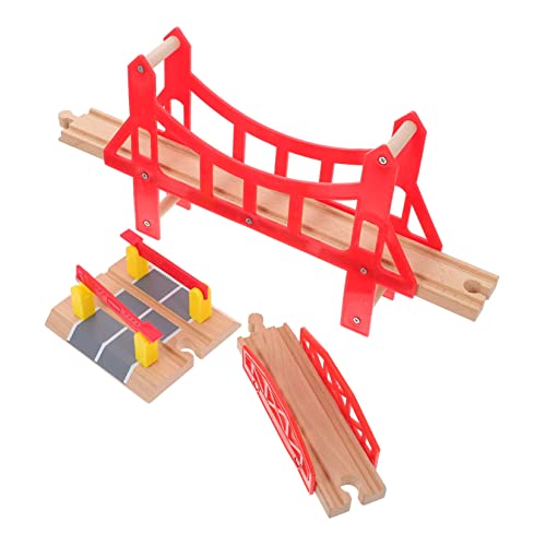 FRCOLOR 3 Stück Teiliges Holzeisenbahnbrücken aus Umweltfreundlichem Holzspielzeug Multifunktionale Zugschienen Erweiterung für Ab Jahren Nachhaltiges Zubehör für Kreative Gleisgestaltung FRCOLOR 3 Stück Teiliges Holzeisenbahnbrücken aus Umweltfreundlichem Holzspielzeug Multifunktionale Zugschienen Erweiterung für Ab Jahren Nachhaltiges Zubehör für Kreative Gleisgestaltung von FRCOLOR