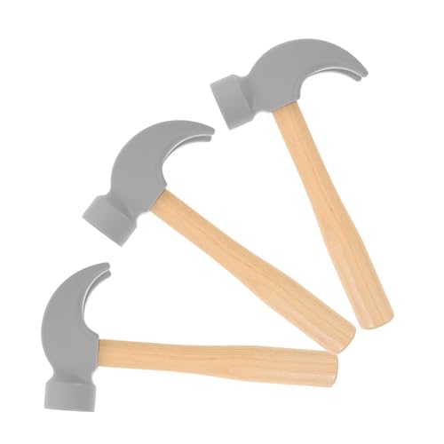 FRCOLOR 3 Stück Teiliges Holzspielzeug Hammer Simulation Mallet Holzspielzeug für Feinmotorik Entwicklung Pädagogisch Nachhaltig Geburtstagsspiele FRCOLOR 3 Stück Teiliges Holzspielzeug Hammer Simulation Mallet Holzspielzeug für Feinmotorik Entwicklung Pädagogisch Nachhaltig Geburtstagsspiele von FRCOLOR