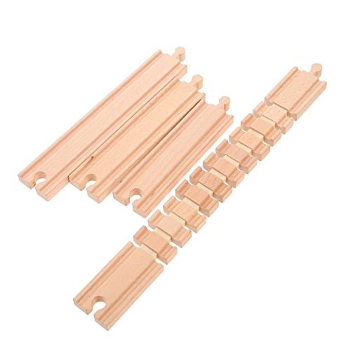 FRCOLOR 3 Stück Teiliges Holzspielzeug für Eisenbahn Gleise für Kreative Spielmomente für Mädchen und Jungen Sicher und Langlebig Fördert die Hand Augen Koordination FRCOLOR 3 Stück Teiliges Holzspielzeug für Eisenbahn Gleise für Kreative Spielmomente für Mädchen und Jungen Sicher und Langlebig Fördert die Hand Augen Koordination von FRCOLOR