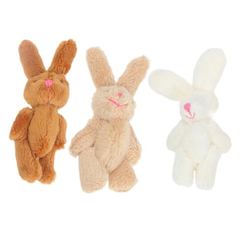FRCOLOR 3 Stück Teiliges Langes Beweglichen Gelenken Kuscheliges DIY Bunny Ornament in Braun Hellbraun und Weiß Leichtes Tragbares Hasen Kindergeburtstag FRCOLOR 3 Stück Teiliges Langes Beweglichen Gelenken Kuscheliges DIY Bunny Ornament in Braun Hellbraun und Weiß Leichtes Tragbares Hasen Kindergeburtstag von FRCOLOR