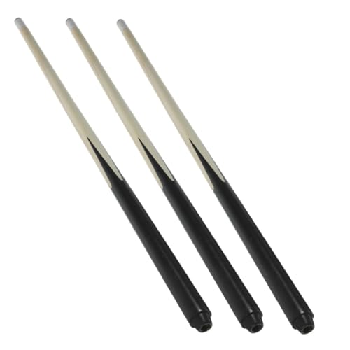 FRCOLOR 3 Stück Teiliges Mini Pool Queue Sticks für Kurz aus Holz für Billardspiel und Geburtstagsfeiern Fördert Konzentration und Geschicklichkeit FRCOLOR 3 Stück Teiliges Mini Pool Queue Sticks für Kurz aus Holz für Billardspiel und Geburtstagsfeiern Fördert Konzentration und Geschicklichkeit von FRCOLOR