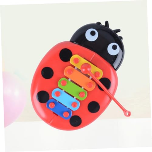 FRCOLOR 3 Stück Teiliges Musikinstrument Handtrommel Insektenform Buntes Lernspielzeug Kreative Konzentration von FRCOLOR