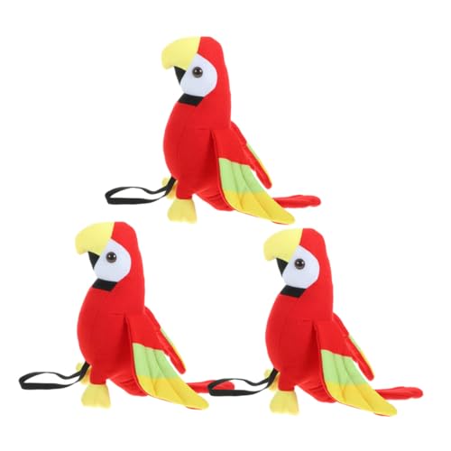 FRCOLOR 3stücke Schulterpapagei Pirat Für Junge Mädchen Ausgestopfter Papagei Spielzeug Leicht Und Pflegeleicht Realistisches Ornament Für Halloween-Party Und Cosplay FRCOLOR 3stücke Schulterpapagei Pirat Für Junge Mädchen Ausgestopfter Papagei Spielzeug Leicht Und Pflegeleicht Realistisches Ornament Für Halloween-Party Und Cosplay von FRCOLOR