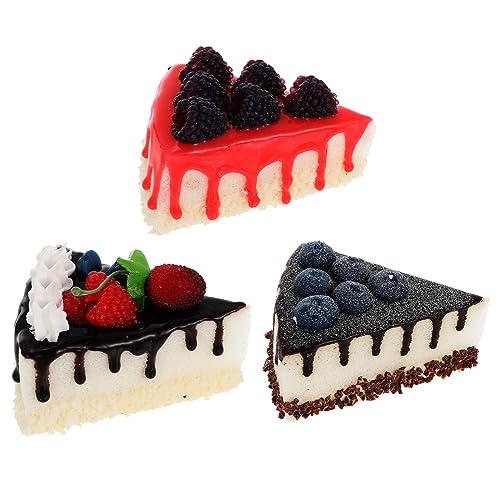 FRCOLOR 3 Stück Teiliges Set Fake Butter Cake Dekorationen Lebensnahe Tortenmodelle für Fotografie für Partys Hochzeiten Lernhilfe FRCOLOR 3 Stück Teiliges Set Fake Butter Cake Dekorationen Lebensnahe Tortenmodelle für Fotografie für Partys Hochzeiten Lernhilfe von FRCOLOR