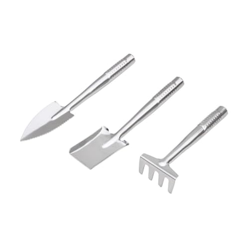 FRCOLOR 3 Stück Teiliges Set Sandspielzeug Robuste Schaufel für Gartenarbeit Strandspiel und Pflanzenpflege für Outdoor Aktivitäten von FRCOLOR
