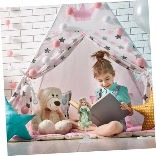 FRCOLOR 3 Stück Teiliges Transparentes Puppenständer Breiter Basis Stabiler Halterung für Puppen Figuren und Modelle Kreativer Taillenstütze für Sichere Präsentation und Sammler von FRCOLOR