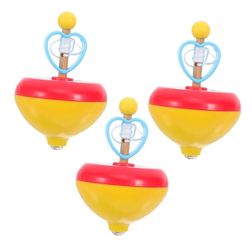 FRCOLOR 3 Stück Teiliges Ziehschnur für Lustige Gyro Tops mit Kreativem Design Fördert Hand Auge Koordination Langlebiges Leichtes Material für Jungen und Mädchen Ab Zufällige Farbe FRCOLOR 3 Stück Teiliges Ziehschnur für Lustige Gyro Tops mit Kreativem Design Fördert Hand Auge Koordination Langlebiges Leichtes Material für Jungen und Mädchen Ab Zufällige Farbe von FRCOLOR