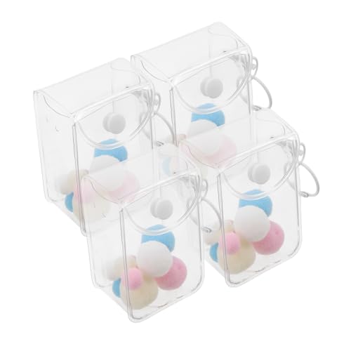 FRCOLOR 3 Stück Transparente Mini Figuren Display Tasche Tragbare PVC Sammler Hülle mit Kettengurt Klarer Aufbewahrungsbeutel für Blind Boxen und Mini Doll Fans FRCOLOR 3 Stück Transparente Mini Figuren Display Tasche Tragbare PVC Sammler Hülle mit Kettengurt Klarer Aufbewahrungsbeutel für Blind Boxen und Mini Doll Fans von FRCOLOR