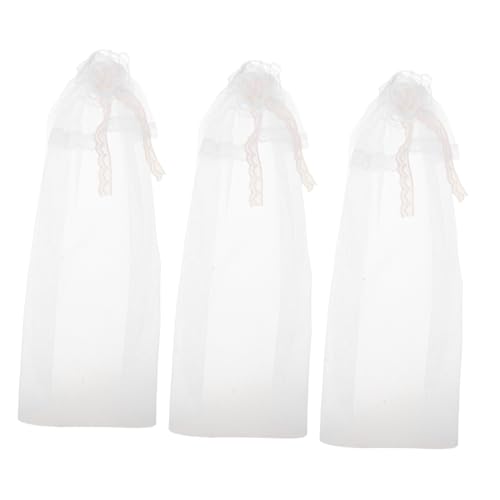 FRCOLOR 3 Stücke Teiliges Braut Schleier für Puppen Vielseitig Kompatibles Tüll-hochzeitskopfstück DIY-stylisches Elegantes Accessoire für Puppen-hochzeitskostüme und Rollenspiele FRCOLOR 3 Stücke Teiliges Braut Schleier für Puppen Vielseitig Kompatibles Tüll-hochzeitskopfstück DIY-stylisches Elegantes Accessoire für Puppen-hochzeitskostüme und Rollenspiele von FRCOLOR