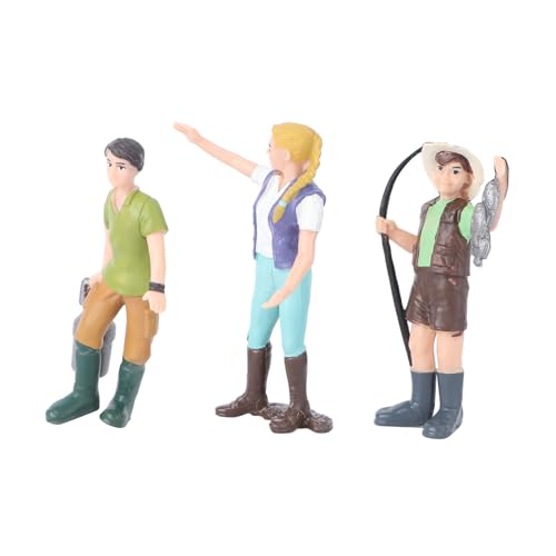 FRCOLOR 3 Stücke Teiliges Sandtisch Figuren Farm Charaktere Modell aus Hochwertigem PVC Kunststoff Dekorative Sammelfiguren für Sandtisch Dioramen Fein Verarbeitet Langlebig Charmante Farm FRCOLOR 3 Stücke Teiliges Sandtisch Figuren Farm Charaktere Modell aus Hochwertigem PVC Kunststoff Dekorative Sammelfiguren für Sandtisch Dioramen Fein Verarbeitet Langlebig Charmante Farm von FRCOLOR