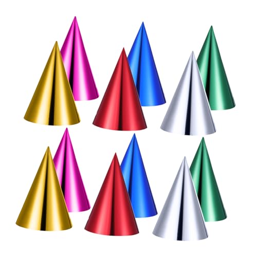 FRCOLOR 30 Stück Bunte Partyhüte Kegelförmiger Hut Party Kegelhut Partyhüte Für Erwachsene Für Kegelhüte Für Für Mehrfarbig Kleine FRCOLOR 30 Stück Bunte Partyhüte Kegelförmiger Hut Party Kegelhut Partyhüte Für Erwachsene Für Kegelhüte Für Für Mehrfarbig Kleine von FRCOLOR