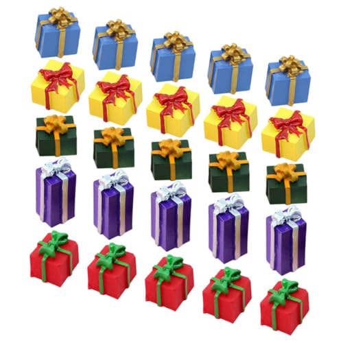 FRCOLOR 30 Stück Dekorative Mini Resin für DIY Weihnachtsornamente Niedliche Kleine Boxen für Festliche Dekorationen und Party FRCOLOR 30 Stück Dekorative Mini Resin für DIY Weihnachtsornamente Niedliche Kleine Boxen für Festliche Dekorationen und Party von FRCOLOR