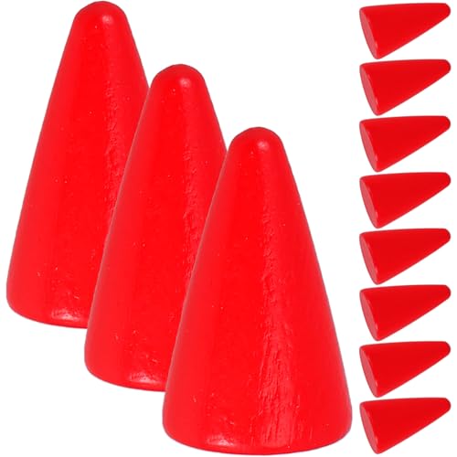 FRCOLOR 30 Stück Holz Schachfiguren Kompakte Spielsteine für Brettspiele für Hochzeiten und Partys Leicht und Tragbar Zubehörteile für Schachspiele FRCOLOR 30 Stück Holz Schachfiguren Kompakte Spielsteine für Brettspiele für Hochzeiten und Partys Leicht und Tragbar Zubehörteile für Schachspiele von FRCOLOR