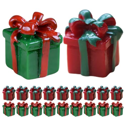 FRCOLOR 30 Stück Miniatur Weihnachtsgeschenkboxen Resin Dollhouse Dekorationen für Festliche Anlässe für Kreative und Weihnachtsdekorationen FRCOLOR 30 Stück Miniatur Weihnachtsgeschenkboxen Resin Dollhouse Dekorationen für Festliche Anlässe für Kreative und Weihnachtsdekorationen von FRCOLOR