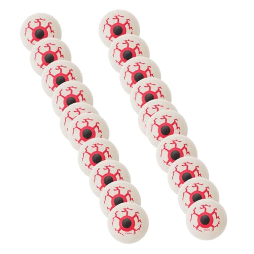 FRCOLOR 30 Stück Realistisch Elastische Detailreiche Fake Augen für Horror Deko Party Requisiten Halloween Streiche und Film Requisiten von FRCOLOR