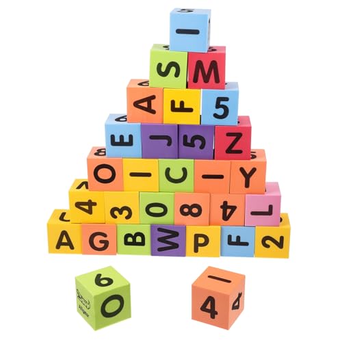 FRCOLOR 30 Stück Teiliges Badespielzeug Eva Schaumstoffbuchstaben und Zahlenblöcke Farbenfrohes Lernspielzeug für Kleinkinder Große Badeblöcke für Spielerisches Alphabet und Farberkennen FRCOLOR 30 Stück Teiliges Badespielzeug Eva Schaumstoffbuchstaben und Zahlenblöcke Farbenfrohes Lernspielzeug für Kleinkinder Große Badeblöcke für Spielerisches Alphabet und Farberkennen von FRCOLOR