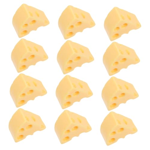 FRCOLOR 30 Stück Teiliges Mini Resin Käse Figuren Miniatur Küchen Dekorationen für Puppenhaus DIY Handwerk Realistische Lebensmittel Ornamente Langlebig FRCOLOR 30 Stück Teiliges Mini Resin Käse Figuren Miniatur Küchen Dekorationen für Puppenhaus DIY Handwerk Realistische Lebensmittel Ornamente Langlebig von FRCOLOR
