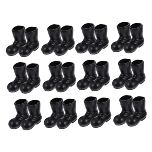 FRCOLOR 30 Stück Teiliges Miniatur Nikolausstiefel Dekorative Weihnachtsstiefel Modell für Puppenhaus Weihnachtsdeko Figuren für Wohn Schlafzimmer Tischdekoration von FRCOLOR