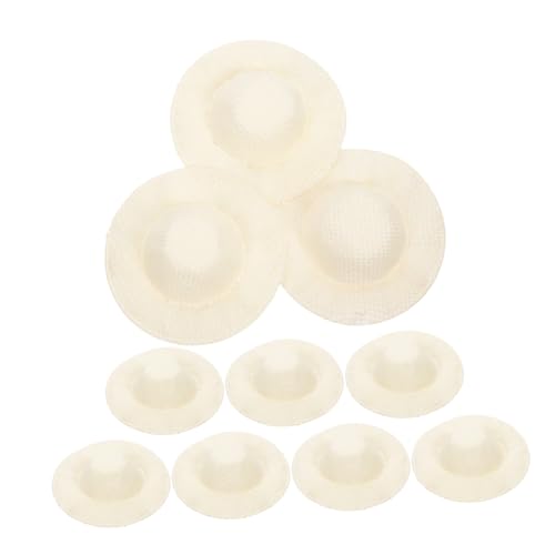 FRCOLOR 30 Stück Teiliges Miniatur Strohhüte aus Kleine Puppenhüte für DIY Basteln Puppenhaus Dekoration Praktische Leichte Mini Hüte für Kreative Geschenke und Partys FRCOLOR 30 Stück Teiliges Miniatur Strohhüte aus Kleine Puppenhüte für DIY Basteln Puppenhaus Dekoration Praktische Leichte Mini Hüte für Kreative Geschenke und Partys von FRCOLOR