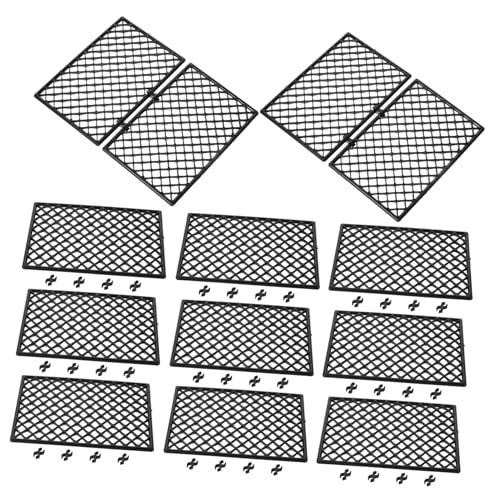 FRCOLOR 30 Stück Teiliges Rc Auto Garage DIY Panel Realistisches Mesh Design Passend für Drift Cars und Ferngesteuerte Rc Autos Platzsparend Detailreiche Montageplatten für Individuelles von FRCOLOR