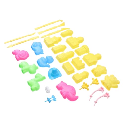 FRCOLOR 30 Stück Teiliges Sandspielzeug für Bunten Cartoon Motiven Inklusive DIY Sandformen und Sand Ausgrabewerkzeugen Ergonomisch Gestaltet für Kleine Hände Fördert Kreativität und FRCOLOR 30 Stück Teiliges Sandspielzeug für Bunten Cartoon Motiven Inklusive DIY Sandformen und Sand Ausgrabewerkzeugen Ergonomisch Gestaltet für Kleine Hände Fördert Kreativität und von FRCOLOR