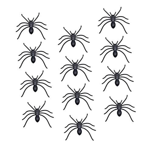 FRCOLOR 30 Stück Teiliges Schwarze Kunststoffspinnen Realistische Halloween Deko Gruselige Streichspielzeuge für Horror Partys Vielseitig Einsetzbar für Tisch Regal und Raumgestaltung FRCOLOR 30 Stück Teiliges Schwarze Kunststoffspinnen Realistische Halloween Deko Gruselige Streichspielzeuge für Horror Partys Vielseitig Einsetzbar für Tisch Regal und Raumgestaltung von FRCOLOR