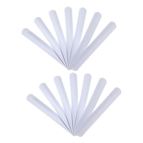 FRCOLOR 30 Stück Teiliges Weiße Slap Armbänder zum Bemalen Leichte Langlebige DIY Schnapparmbänder für Kreative Party Favors Kinderfreundlich Einfach Anzulegen und Vielseitig für FRCOLOR 30 Stück Teiliges Weiße Slap Armbänder zum Bemalen Leichte Langlebige DIY Schnapparmbänder für Kreative Party Favors Kinderfreundlich Einfach Anzulegen und Vielseitig für von FRCOLOR