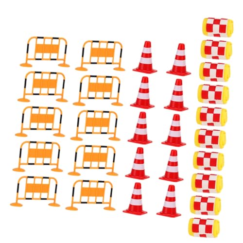 FRCOLOR 30 Stück Verkehrszeichen Spielset für Teiliges mit Roten Leitkegeln Orangefarbenen Absperrungen und Gelben Schutzbarrieren Pädagogisches Verkehrserziehung und Kognitiven FRCOLOR 30 Stück Verkehrszeichen Spielset für Teiliges mit Roten Leitkegeln Orangefarbenen Absperrungen und Gelben Schutzbarrieren Pädagogisches Verkehrserziehung und Kognitiven von FRCOLOR