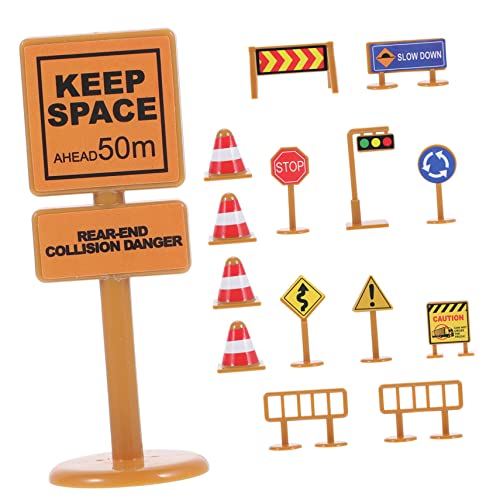 FRCOLOR 30Stücke Mini Verkehrsschilder Set Teiliges Lernspielzeug für Robusten Zaunmodellen für Outdoor Spiele und Kreative Rollenspiele als zu Besonderen Anlässen FRCOLOR 30Stücke Mini Verkehrsschilder Set Teiliges Lernspielzeug für Robusten Zaunmodellen für Outdoor Spiele und Kreative Rollenspiele als zu Besonderen Anlässen von FRCOLOR