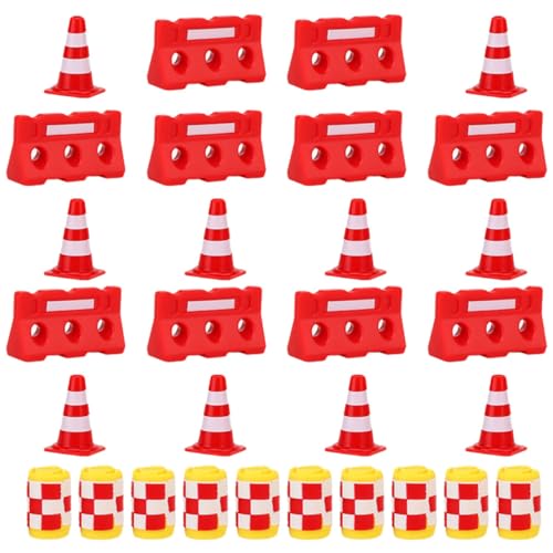 FRCOLOR 30Stücke Teiliges Mini Verkehrskegel mit Zaun und Eimern für Verkehrssicherheit und Kognitive Entwicklung für Ab Jahren Robuste Kunststoffmodelle FRCOLOR 30Stücke Teiliges Mini Verkehrskegel mit Zaun und Eimern für Verkehrssicherheit und Kognitive Entwicklung für Ab Jahren Robuste Kunststoffmodelle von FRCOLOR