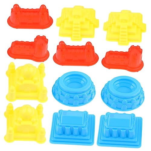 FRCOLOR 30Stücke Teiliges Sandspielzeug für Robust und Tragbar Kreative Sandburgformen für Strandspaß Zufällige Farben für Frühkindliche Entwicklung FRCOLOR 30Stücke Teiliges Sandspielzeug für Robust und Tragbar Kreative Sandburgformen für Strandspaß Zufällige Farben für Frühkindliche Entwicklung von FRCOLOR
