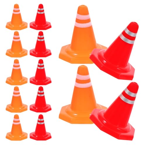 FRCOLOR 30Stücke Verkehrskegel aus Mikro Verkehrszeichen für DIY Szenen Dekoration Lernspielzeug zur des Sicherheitsbewusstseins Verkehrserziehung FRCOLOR 30Stücke Verkehrskegel aus Mikro Verkehrszeichen für DIY Szenen Dekoration Lernspielzeug zur des Sicherheitsbewusstseins Verkehrserziehung von FRCOLOR