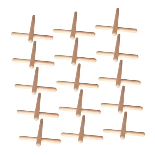 FRCOLOR 32 Stück Teiliges Holz Rhythmus Sticks Glatt Polierte Percussion Instrument Stäbe für Fördert Musikalische Kreativität Handlich Sicher für Indoor Outdoor Spiel Geschenkidee von FRCOLOR