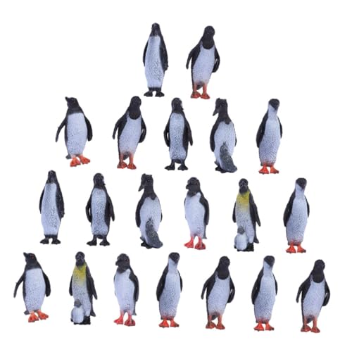 FRCOLOR 32 Stück Teiliges Realistischer Pinguinfiguren aus PVC Pinguin Spielzeuge für Kreative Bastelprojekte und Tischdekoration für von FRCOLOR