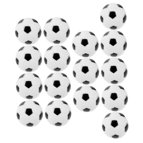 FRCOLOR 35 Stück Teiliges Mini Fußball aus Robustem Kleine Sportbälle als Miniatur Dekoration für Puppenhäuser Accessoire für Tischfußball und Fußballfans von FRCOLOR