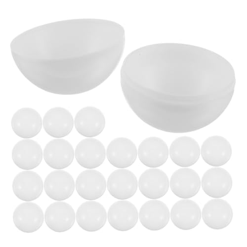 FRCOLOR 35 Stück Teiliges Offene Lotteriekugeln aus Wiederverwendbare Befüllbare Transparente Raffle Bälle für Tombola Party und Event Leicht zu Öffnen Verschließen für Gewinnspiele und FRCOLOR 35 Stück Teiliges Offene Lotteriekugeln aus Wiederverwendbare Befüllbare Transparente Raffle Bälle für Tombola Party und Event Leicht zu Öffnen Verschließen für Gewinnspiele und von FRCOLOR