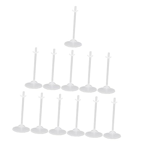 FRCOLOR 36 Stück Doll Figures Stand Holder Transparente Ständer für Puppen Display und Aufbewahrung Stabil Praktisch für Sammler und Spielzeugliebhaber FRCOLOR 36 Stück Doll Figures Stand Holder Transparente Ständer für Puppen Display und Aufbewahrung Stabil Praktisch für Sammler und Spielzeugliebhaber von FRCOLOR