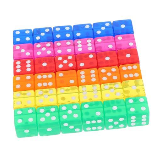 FRCOLOR 36 Stück Seitige Acrylwürfel für Mathematikunterricht Brettspiele Partys und Lernaktivitäten Stabil Fair und Vielseitig FRCOLOR 36 Stück Seitige Acrylwürfel für Mathematikunterricht Brettspiele Partys und Lernaktivitäten Stabil Fair und Vielseitig von FRCOLOR