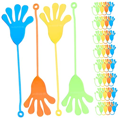 FRCOLOR 36 Stück Teiliges Klebriges Elastisches Kletterspielzeug in Mischfarben Lustige Party Mitgebsel für Kreative Wandspielzeuge zum Werfen und für Karneval und Klassenzimmer von FRCOLOR