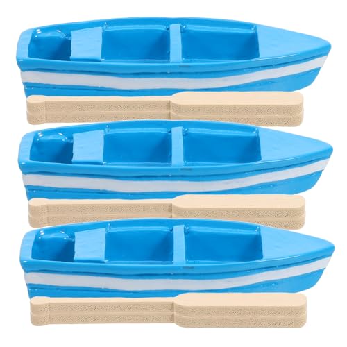 FRCOLOR 3Sätze Kreative Miniatur Boot Deko Harz Boot Modell für Garten und Blumentöpfe Nautische Dekoration für Erwachsene für Miniaturgärten FRCOLOR 3Sätze Kreative Miniatur Boot Deko Harz Boot Modell für Garten und Blumentöpfe Nautische Dekoration für Erwachsene für Miniaturgärten von FRCOLOR