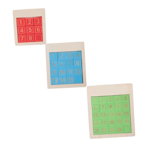 FRCOLOR 3Stücke Holzspielzeug Gleitende Zahlen Puzzle für Lernspielzeug Feinmotorik und Gehirnentwicklung für Zuhause und Schule Teile FRCOLOR 3Stücke Holzspielzeug Gleitende Zahlen Puzzle für Lernspielzeug Feinmotorik und Gehirnentwicklung für Zuhause und Schule Teile von FRCOLOR