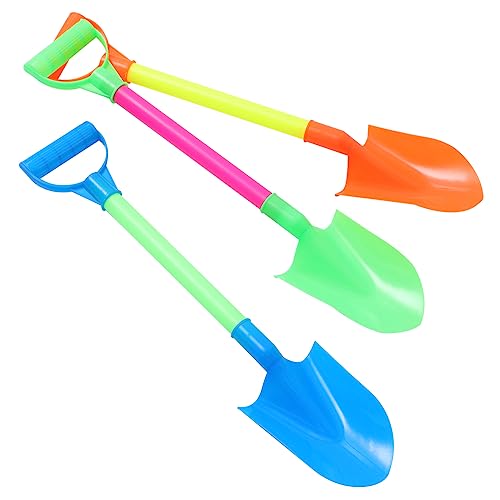 FRCOLOR 3Stücke Teiliges Kreative Strandschaufeln Lustige Spielzeugschaufeln für Strand und Schneespiele Tragbare und Sichere Plastikspielzeuge für Unvergessliche FRCOLOR 3Stücke Teiliges Kreative Strandschaufeln Lustige Spielzeugschaufeln für Strand und Schneespiele Tragbare und Sichere Plastikspielzeuge für Unvergessliche von FRCOLOR